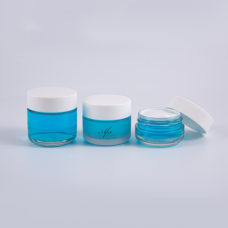 شیشه کرم دیواری 80 گرمی دایره شکل شفاف PETG با درپوش پیچی سفید